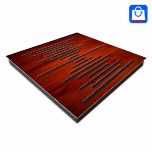 Difusor Acústico Wavewood Palisander 60x60 cm