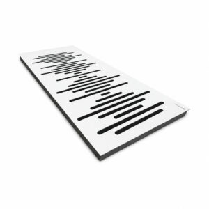 Difusor Acústico Wavewood White100x50 cm
